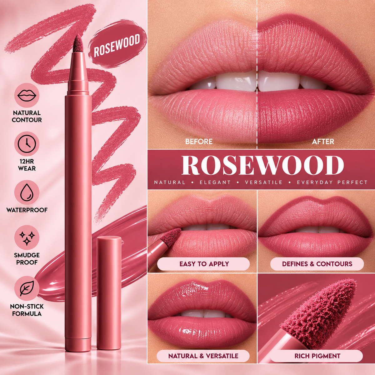 MAKEUSTOP™ Velvet Matte Lip Liner